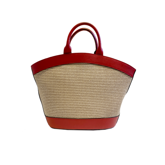 Victoire raffia red