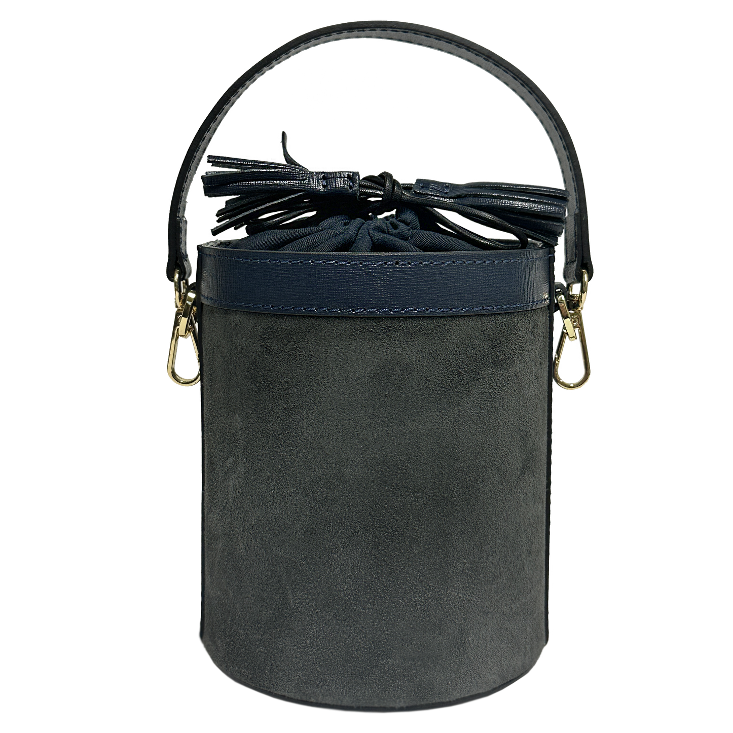 Angèle suede grigio