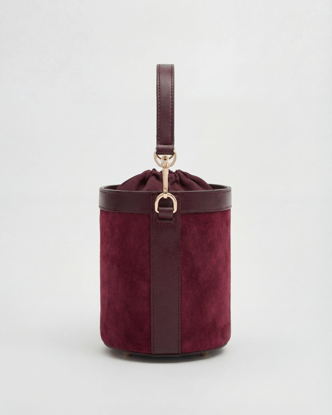 Angèle suede bordeaux