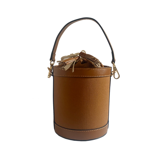 Angèle canvas total cammello