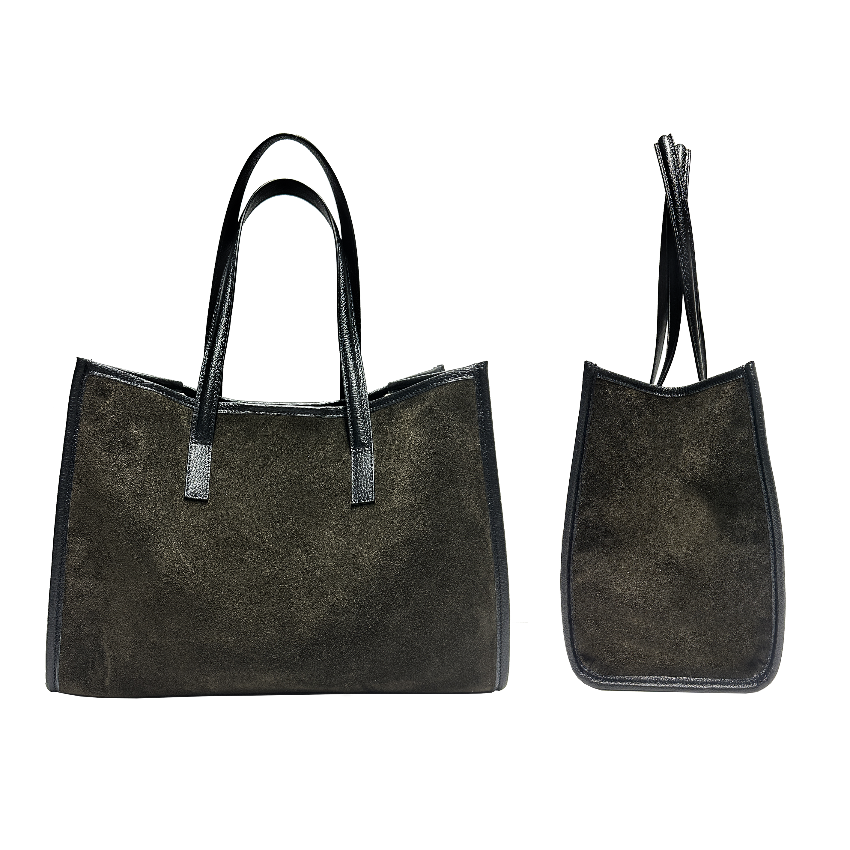 Camille suede marrone interno shearling