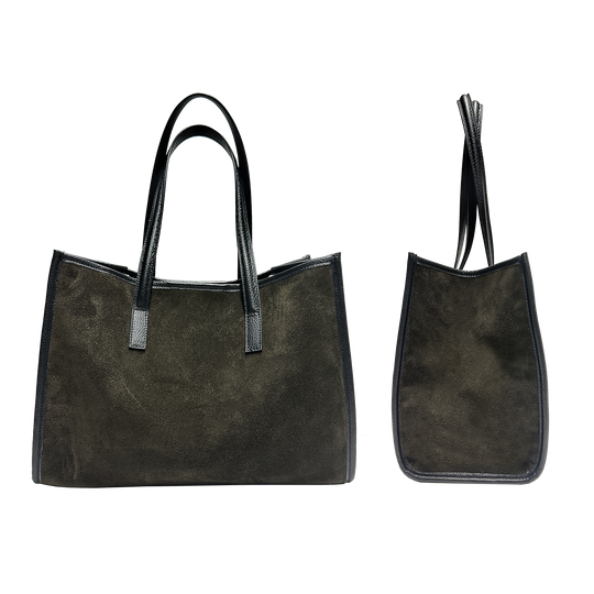 Camille suede marrone interno shearling
