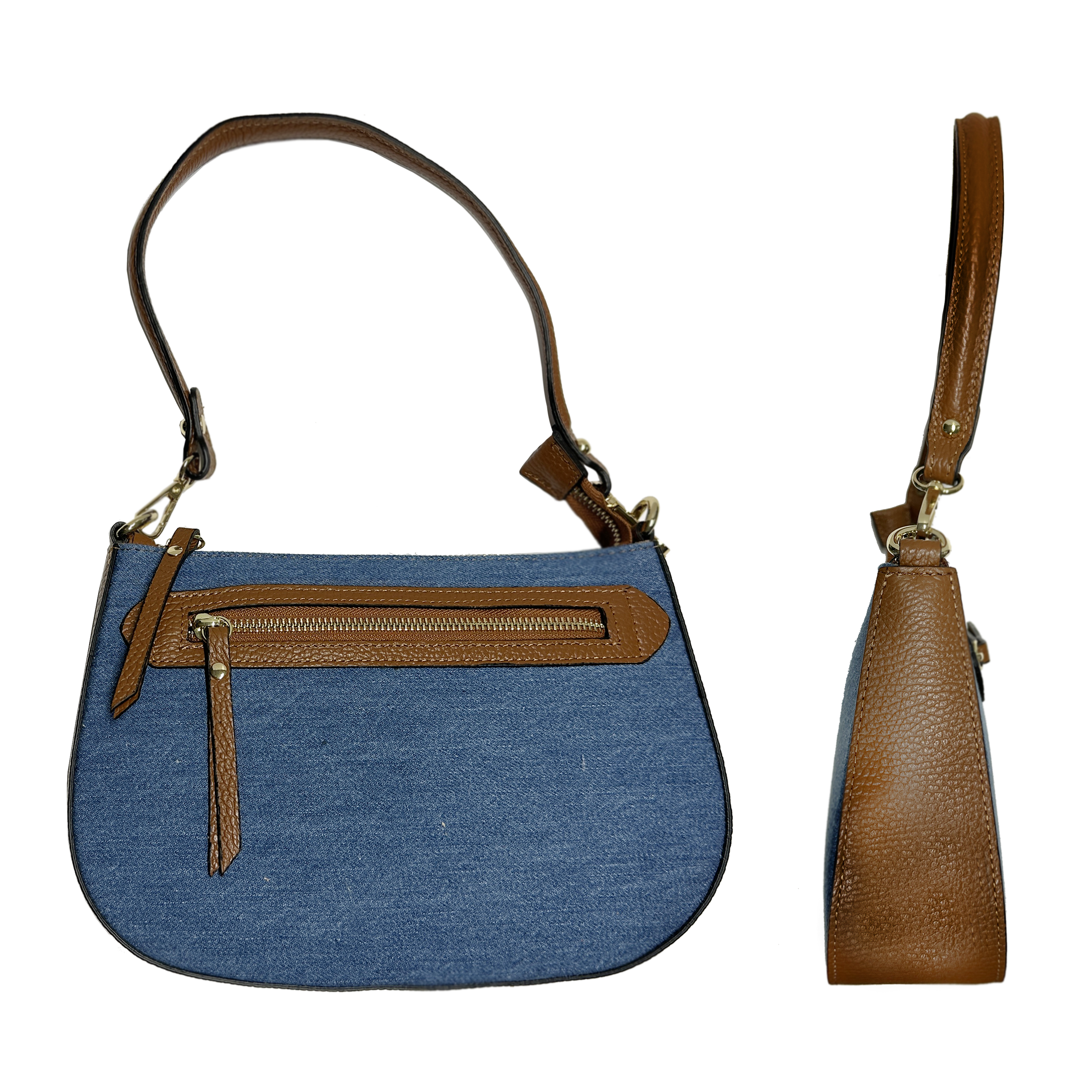 Christine denim cammello