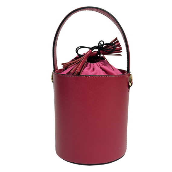 Mini Catherine fucsia | chiusura fucsia