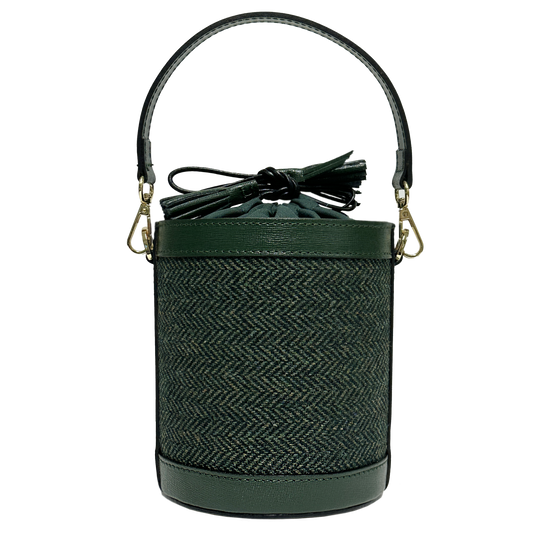 Angèle tweed verde