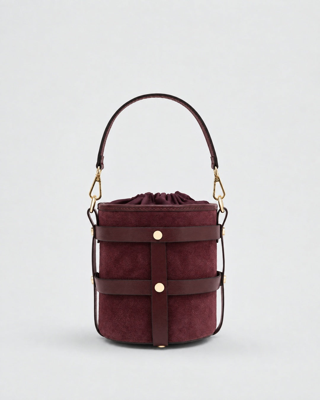 Lucie suede bordeaux