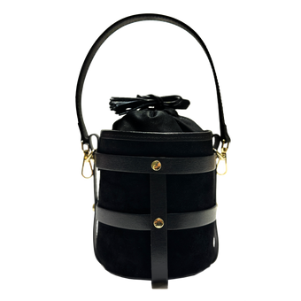 Lucie suede total nero