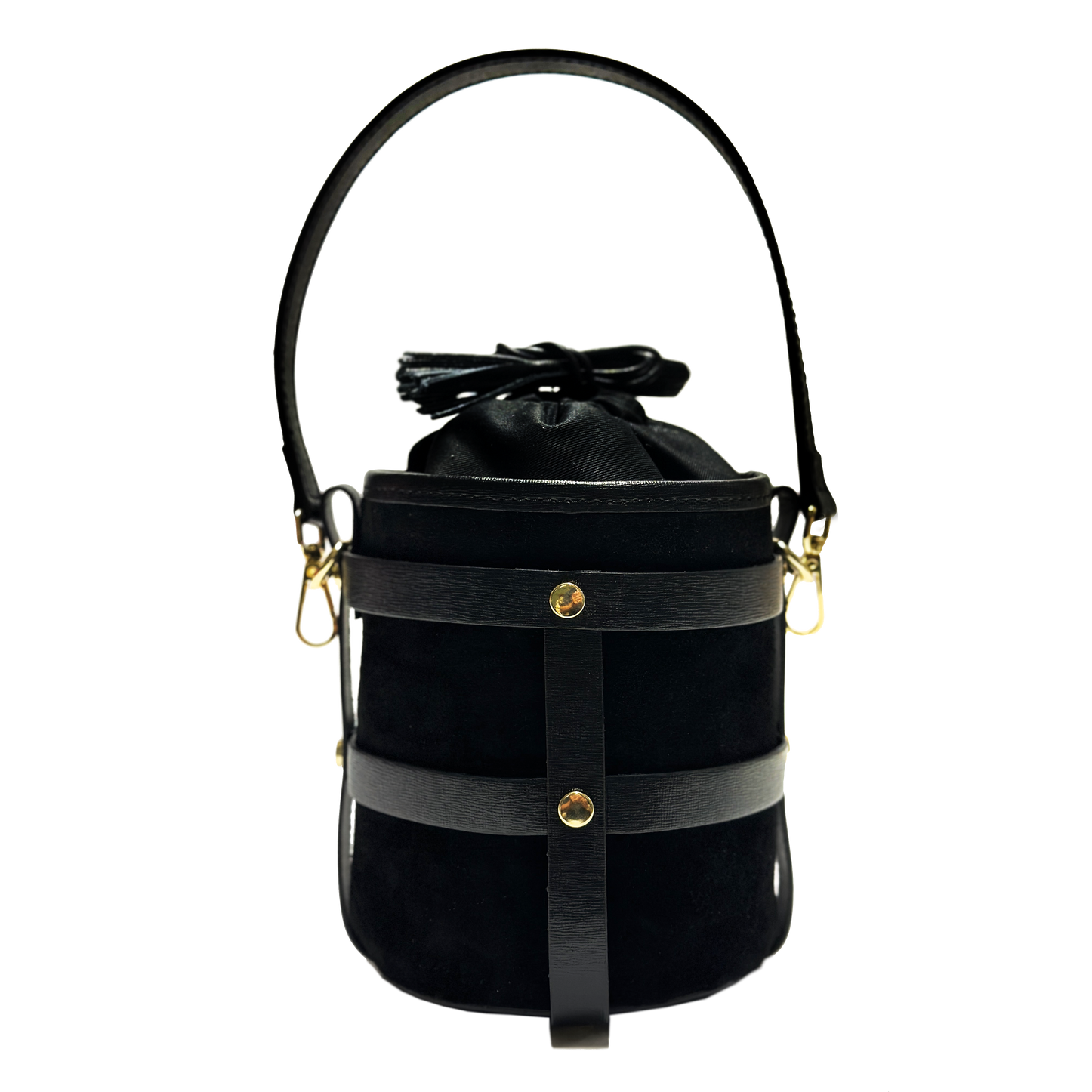 Lucie suede total nero