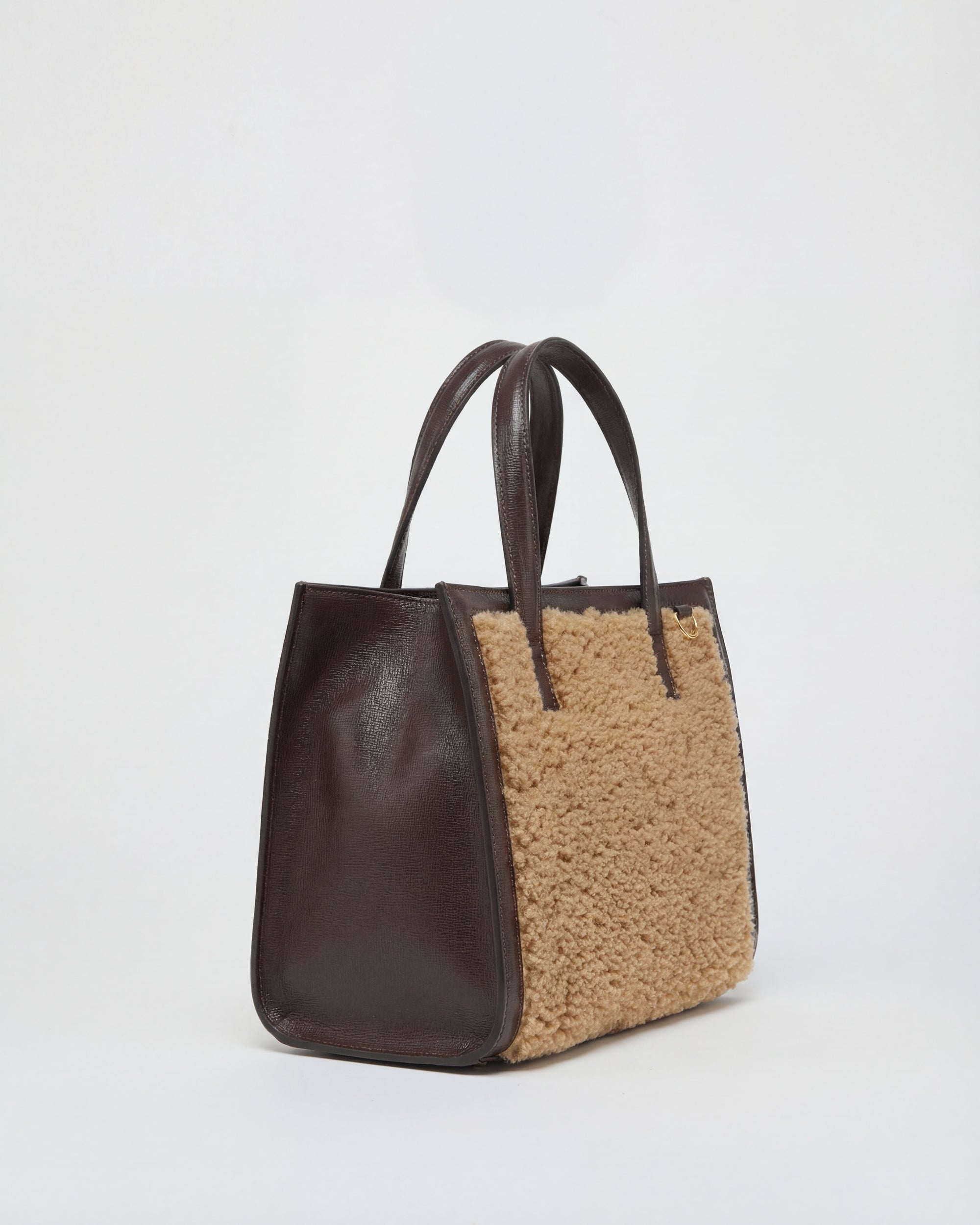 Sophie shearling brun