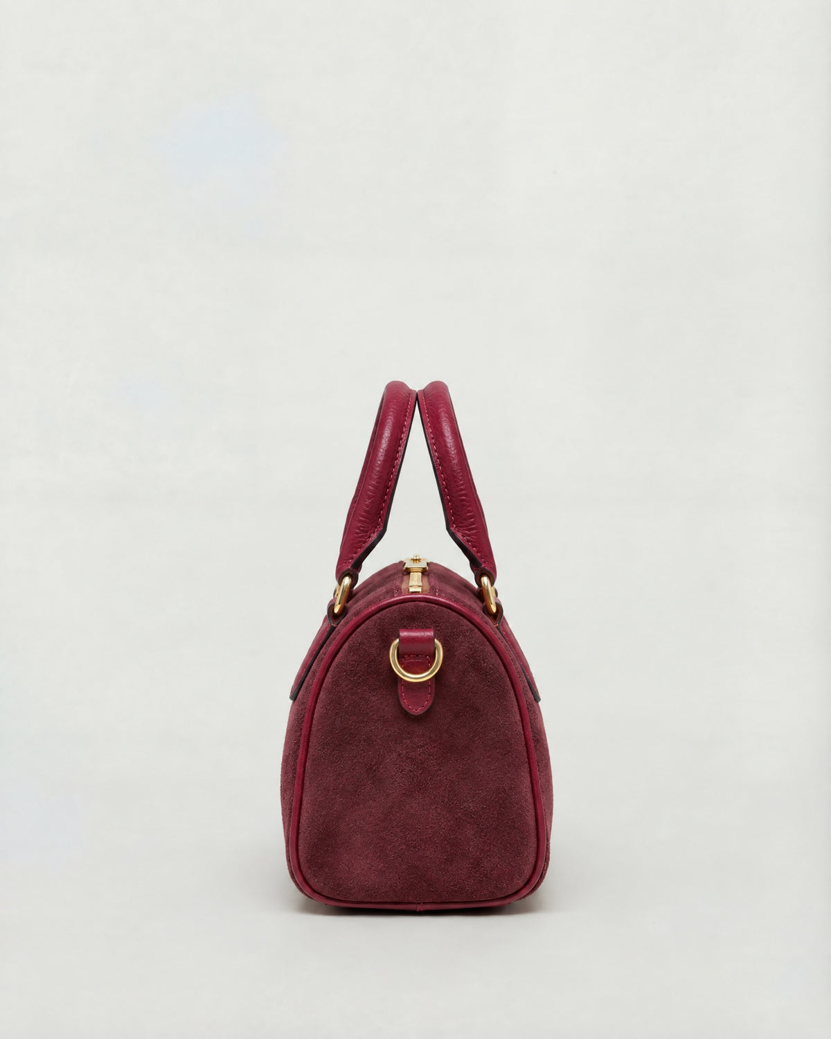 Mini Béatrice suede bordeaux