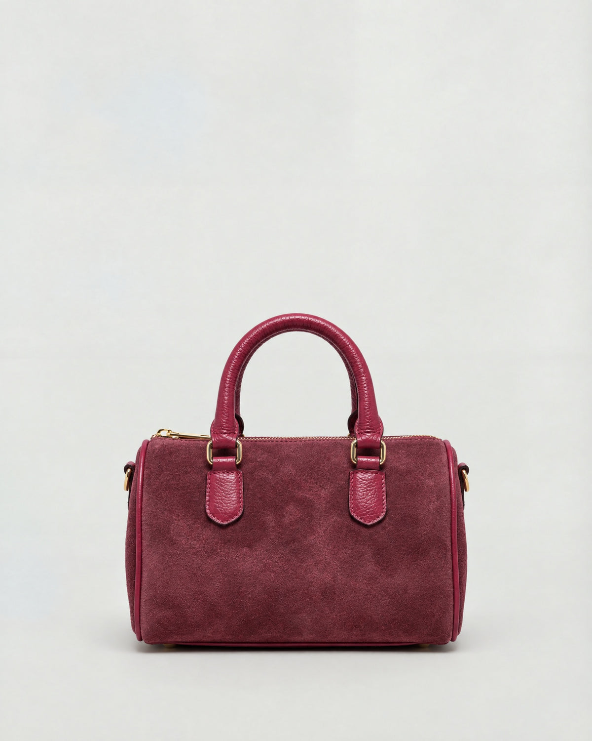 Mini Béatrice suede bordeaux