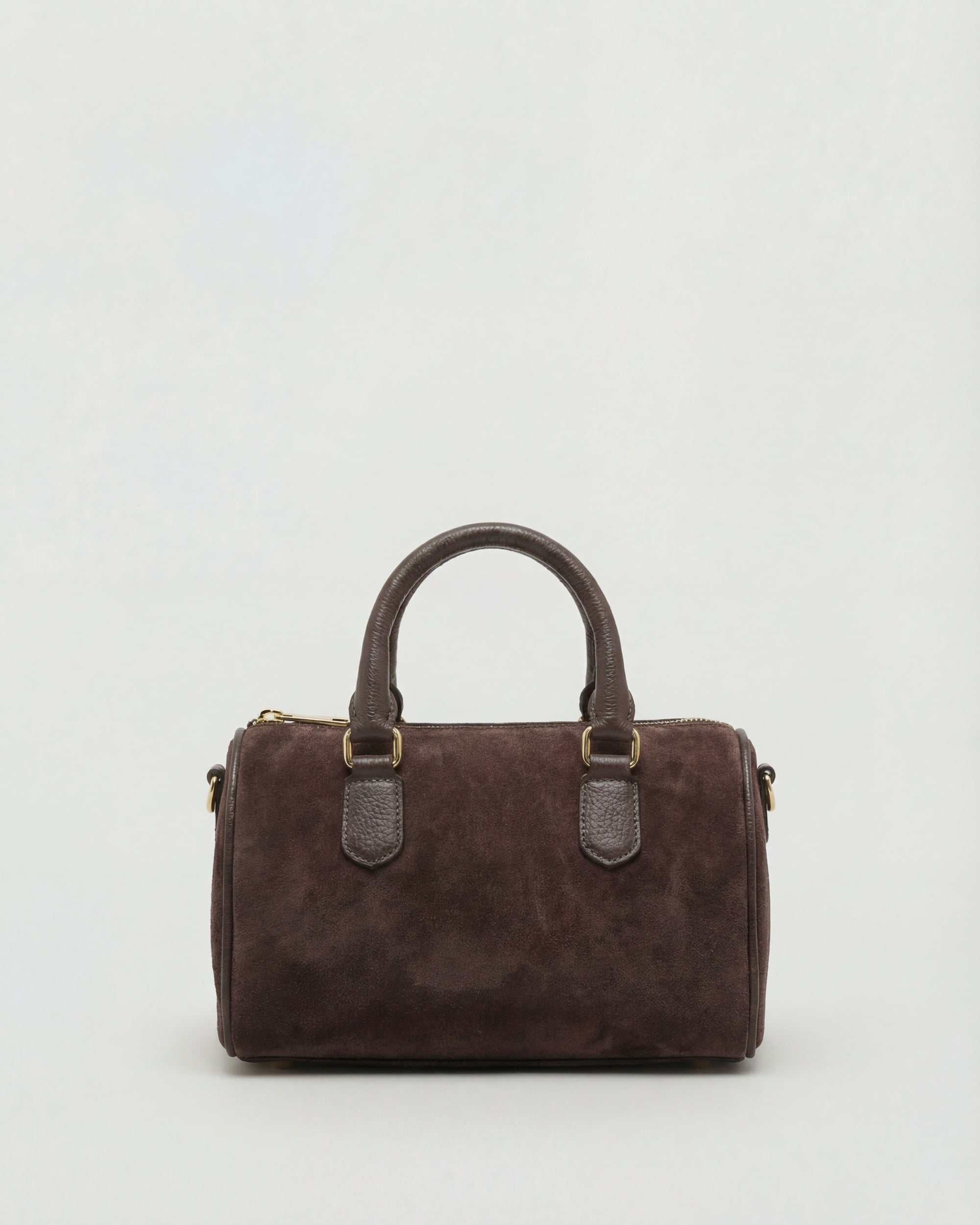 Mini Béatrice en daim brun