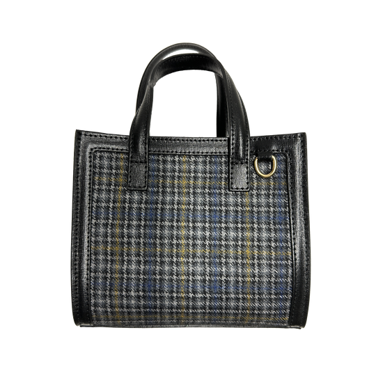 Mini Sophie tartan nero