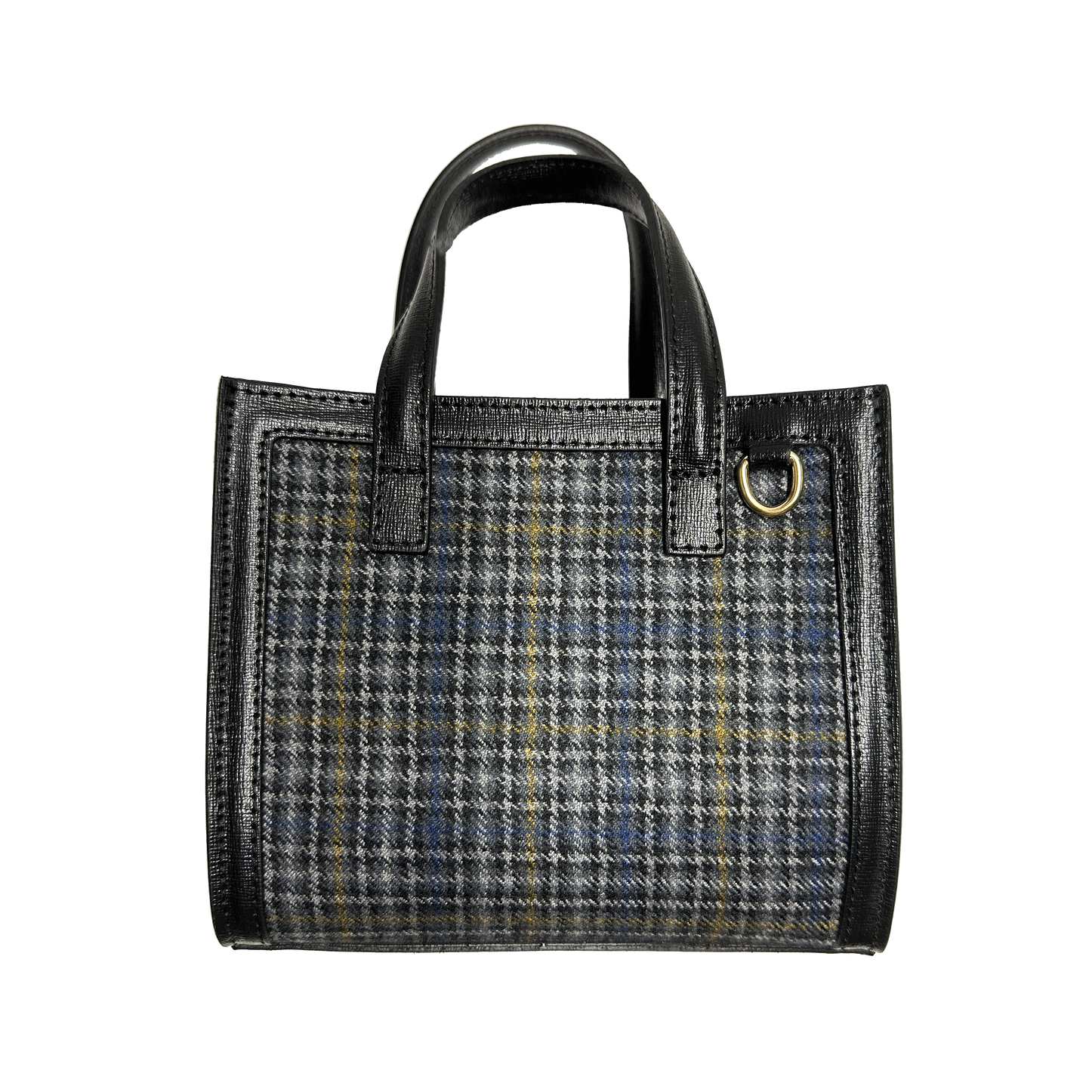 Mini Sophie tartan nero