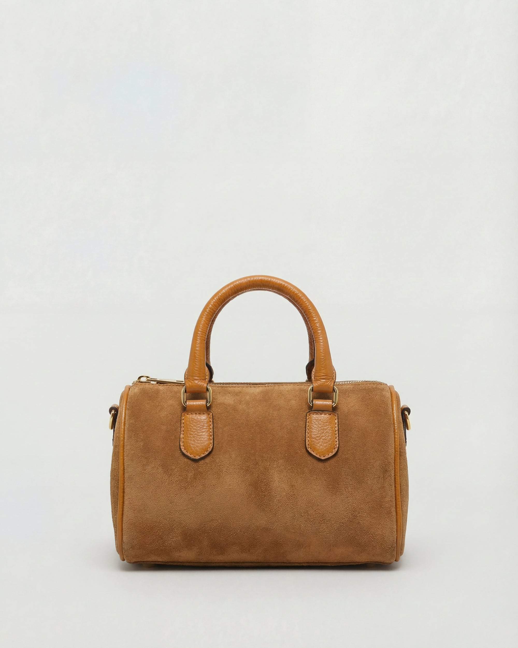 Mini Béatrice suede camel