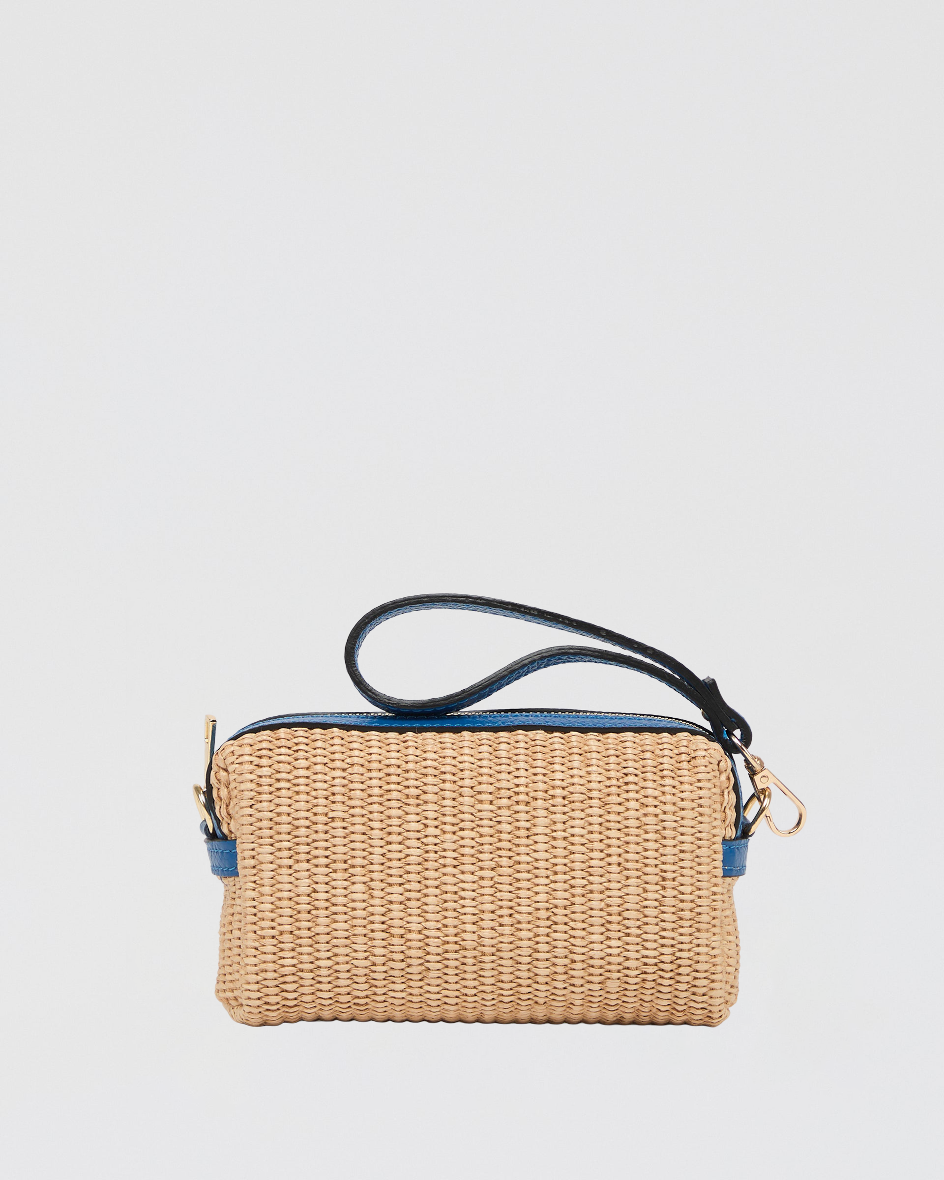 Virginie raffia blue