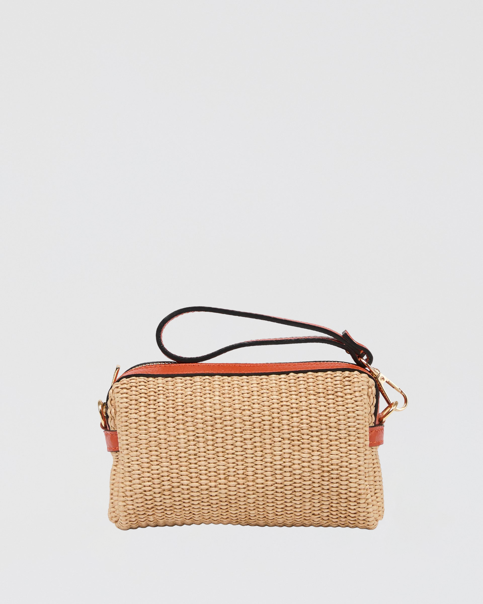 Virginie raffia orange