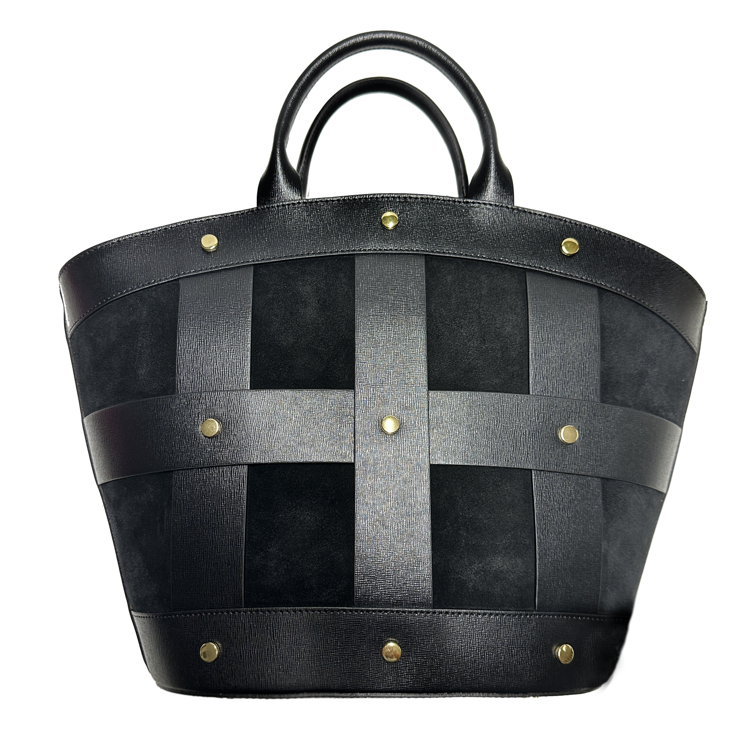 Victoire stud suede nero