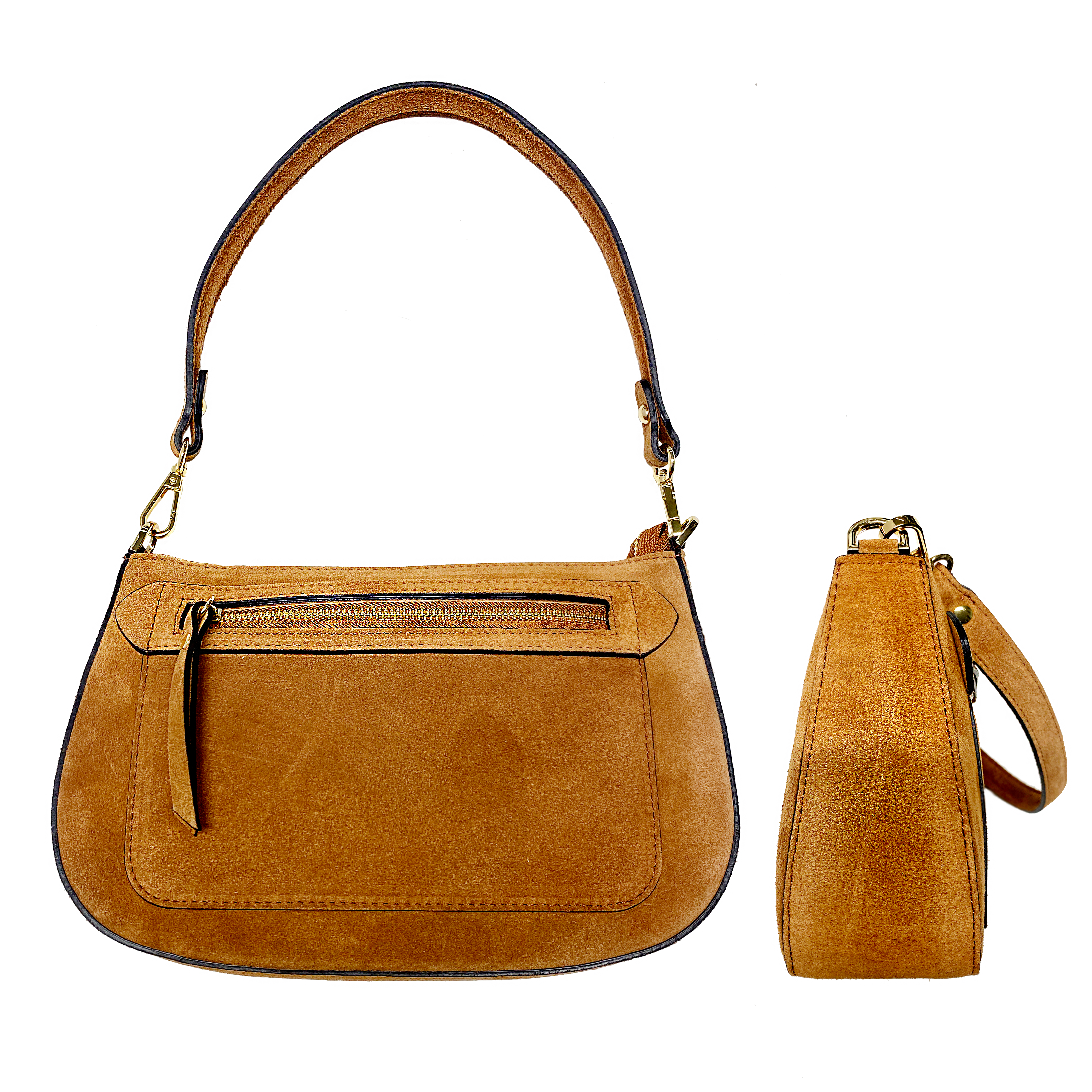 Christine suede camel