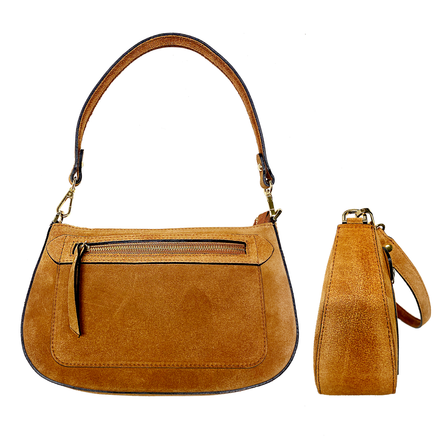 Christine suede camel