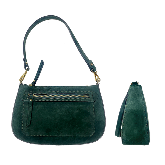 Christine suede verde