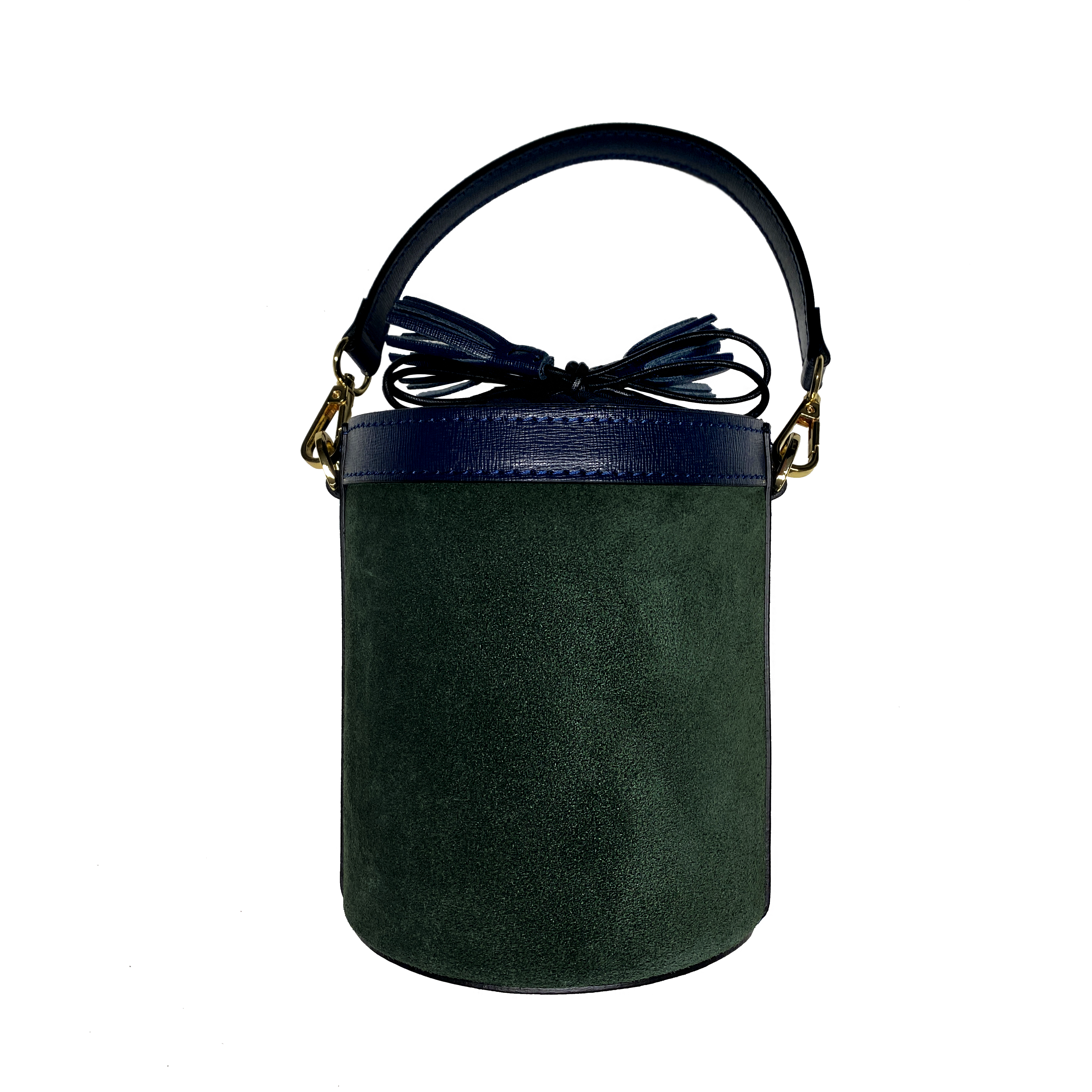 Angèle suede verde blu