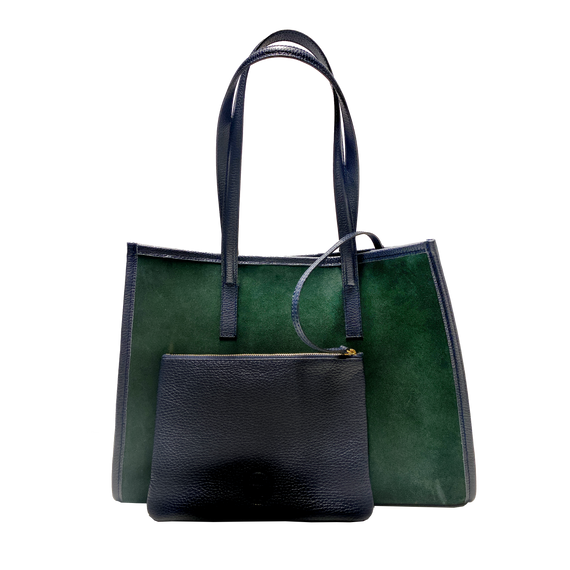 Camille suede verde