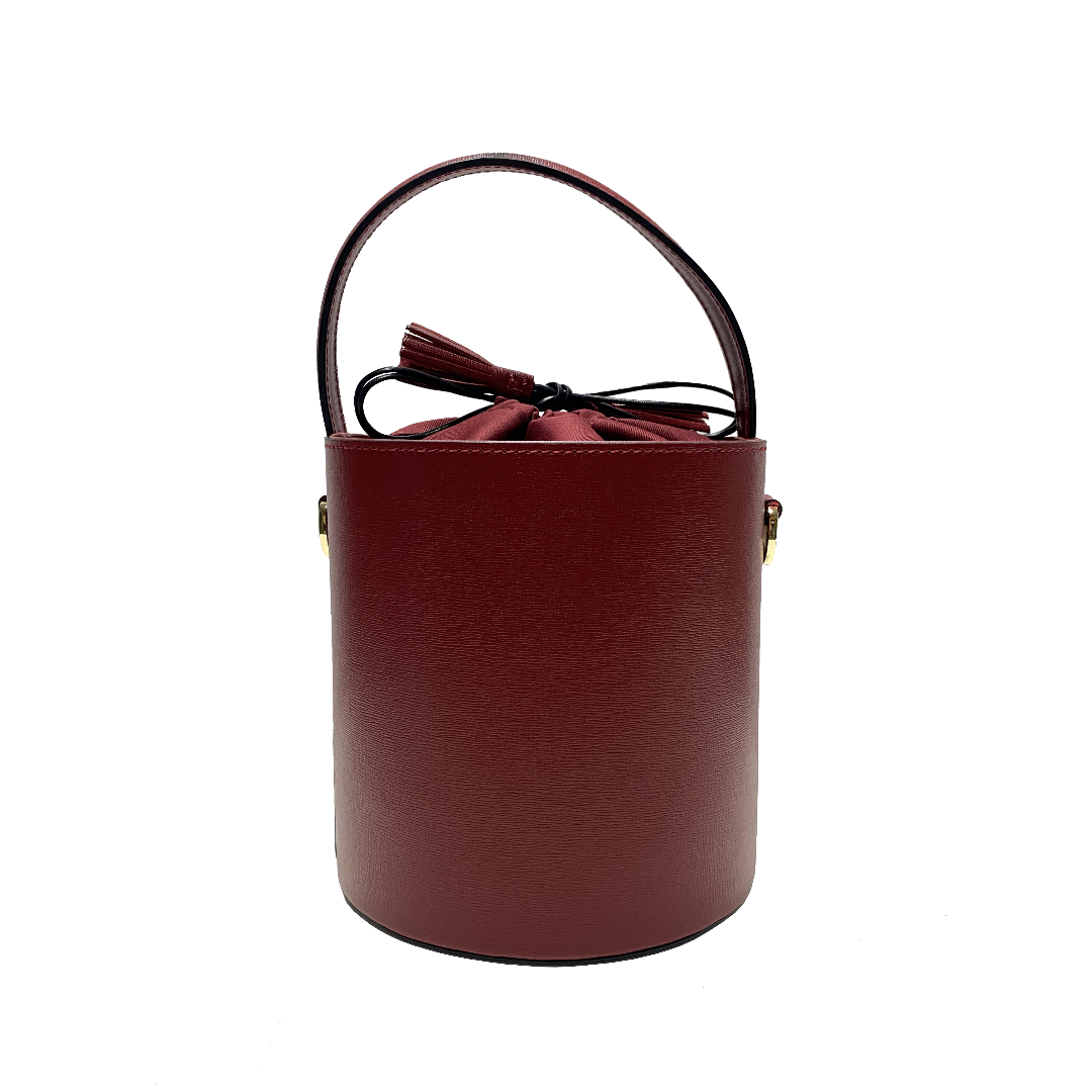 Catherine burgundy | chiusura burgundy