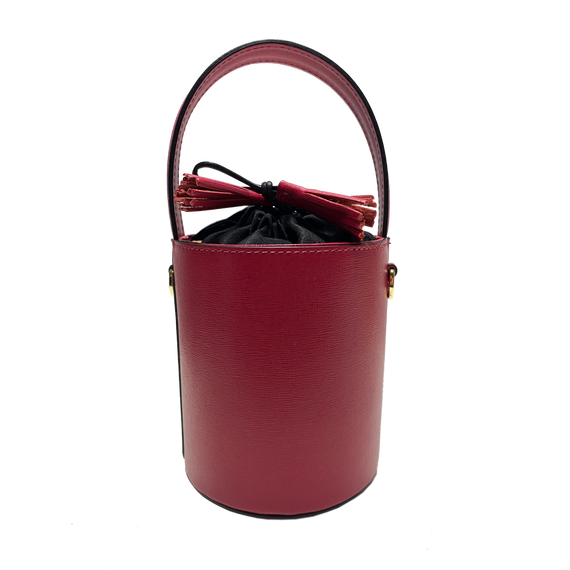 Mini Catherine fucsia | chiusura nera