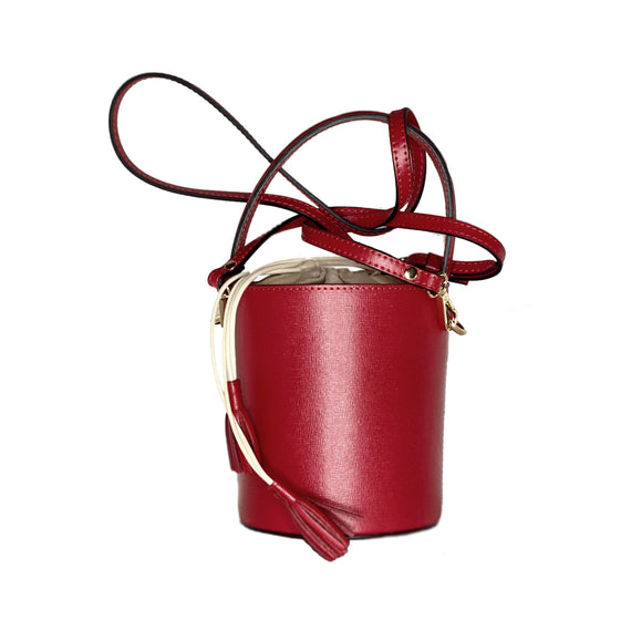 Mini Catherine rosso | chiusura panna