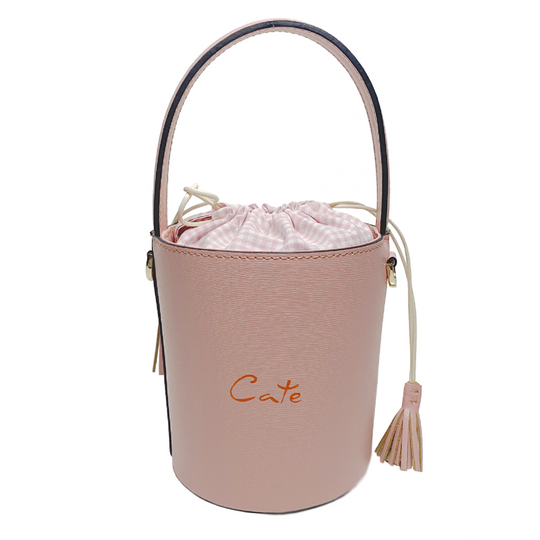 Mini Catherine rosa | chiusura Vichy rosa