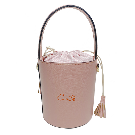 Mini Catherine rosa | chiusura Vichy rosa