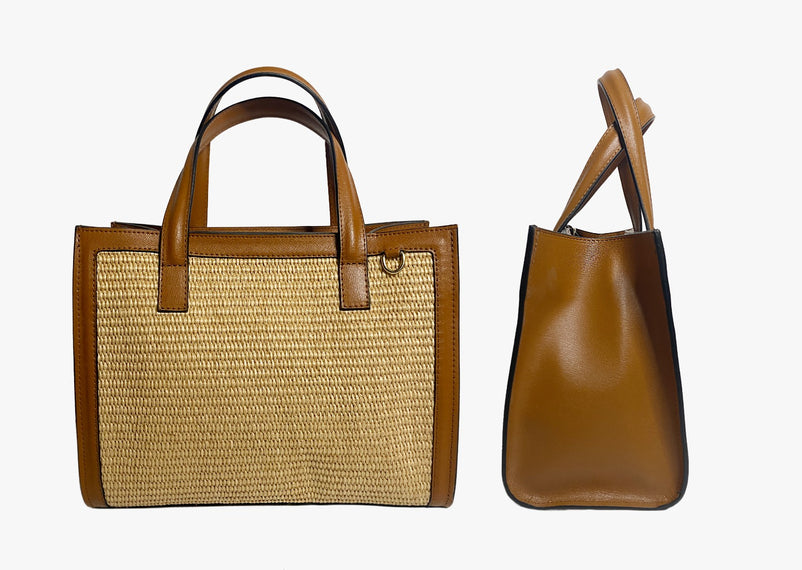 Sophie camel raffia